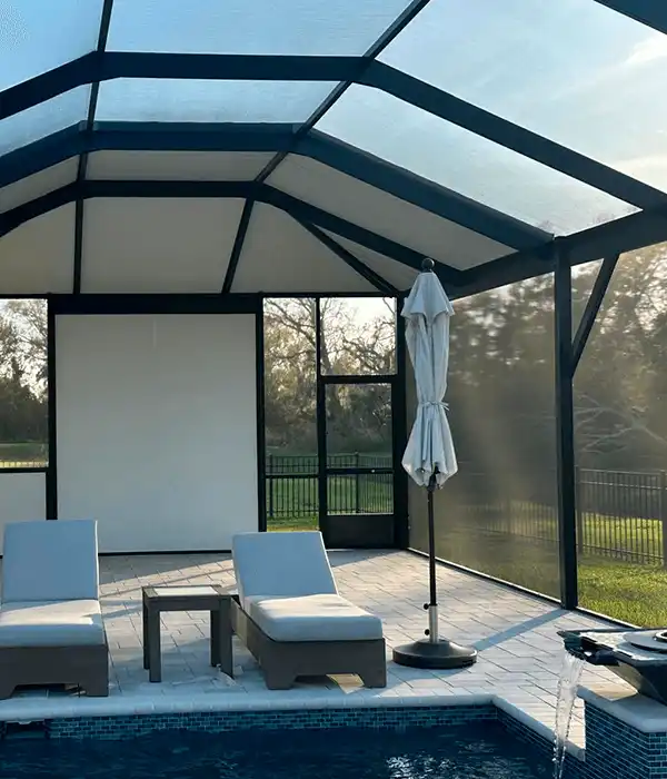 Aluminum Pool Cage enclosure builders & construction Tampa Bay